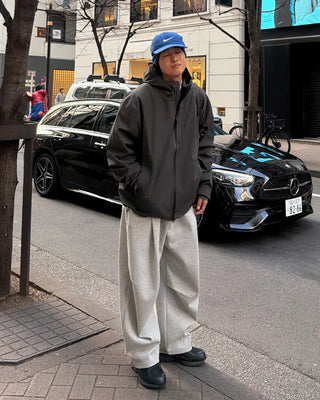 String waist sweatpants