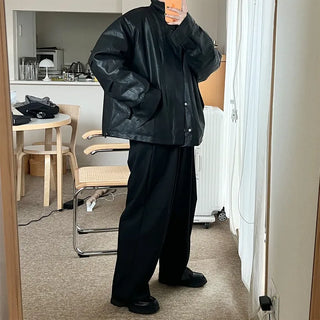 Pintuck balloon pants