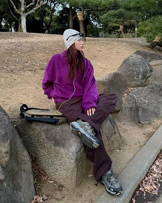 USA Stitch Half-Zip Pullover
