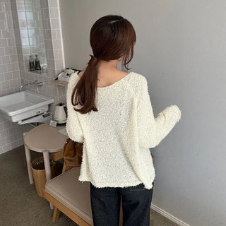 Boucle Double Ribbon Cardigan