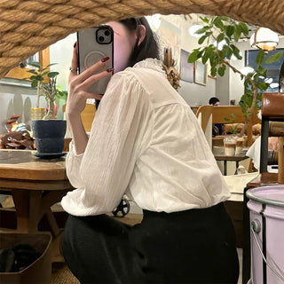Shirred blouse