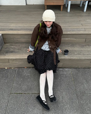 String Ribbon Sweatshirt