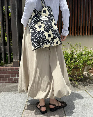 Balloon bunning long skirt