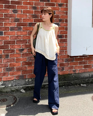 Banding Straight Pants