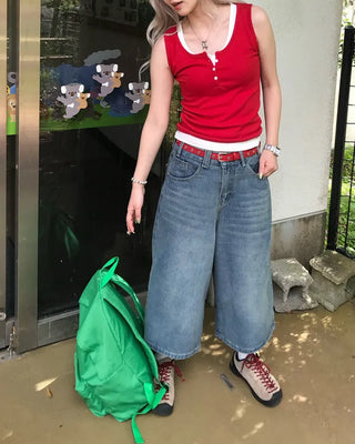 Vintage Washed Bermuda Shorts