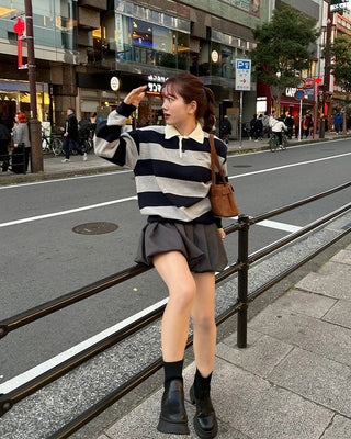 Striped knit