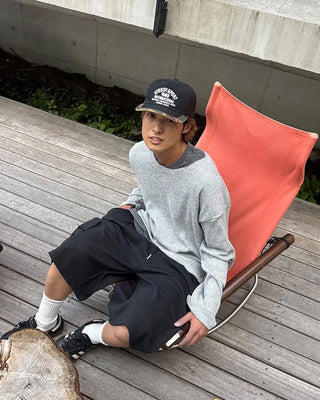 Loose Fit Long Sleeve Knit
