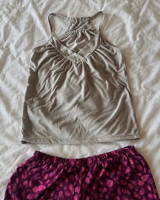 Heart Button Racerback Camisole