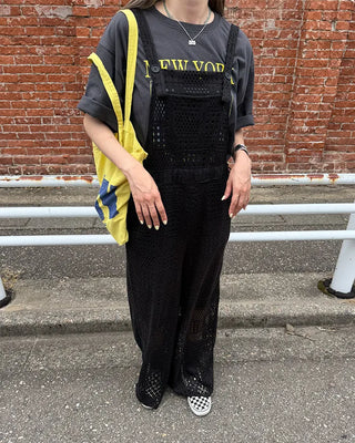 Square perforated overalls