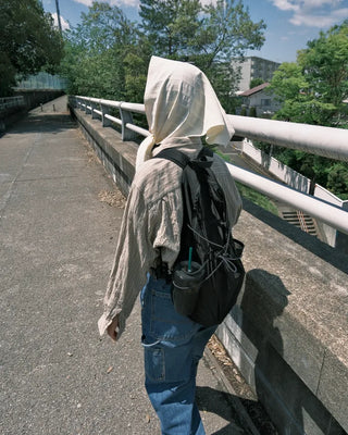 [2nd Re-release] (ORIGINAL) Light Nylon Backpack (black)