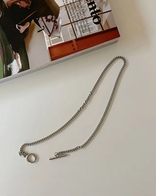 daily silver chain necklace