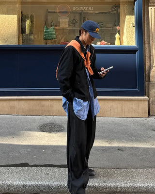 Cotton shirt jacket