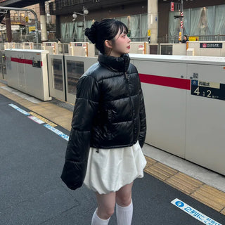 Balloon mini skirt