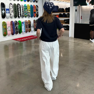 Unisex Wide-Leg Cotton Pants