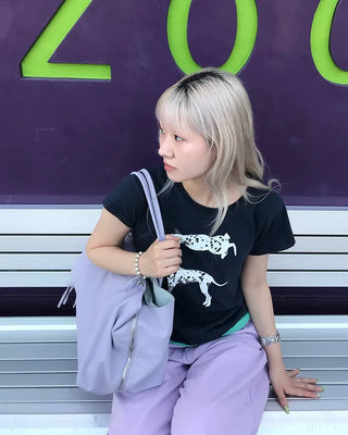 Dalmatian Half T-shirt