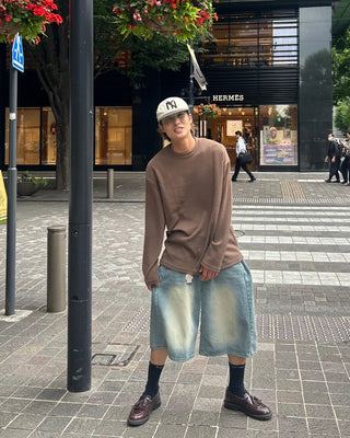 Round Neck Long Sleeve Knit