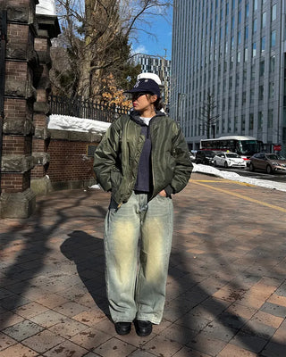 (Unisex) Fade Denim Pants