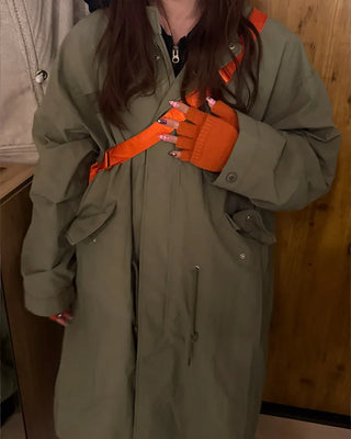 Long mod coat