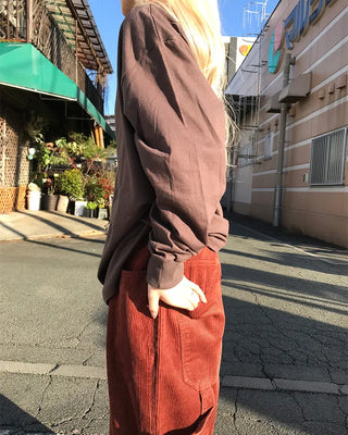 Basic long-sleeve T-shirt