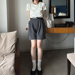 Flower pattern T-shirt