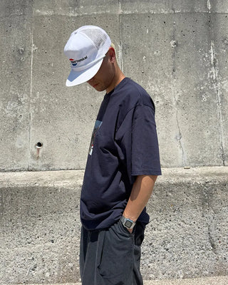 Biker short-sleeved T-shirt