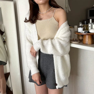 Loose-fit cardigan