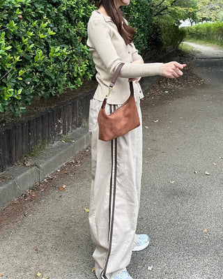 Elastic waist sweatpants