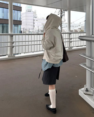 Pocket String Hooded Parka
