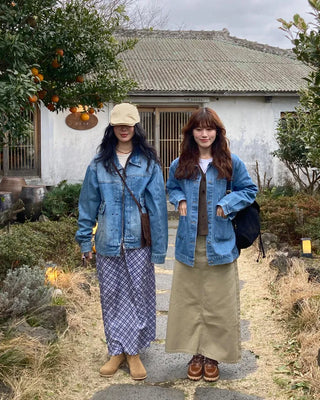 Denim pocket single jacket