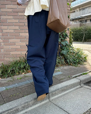 Side-ribbon cargo pants