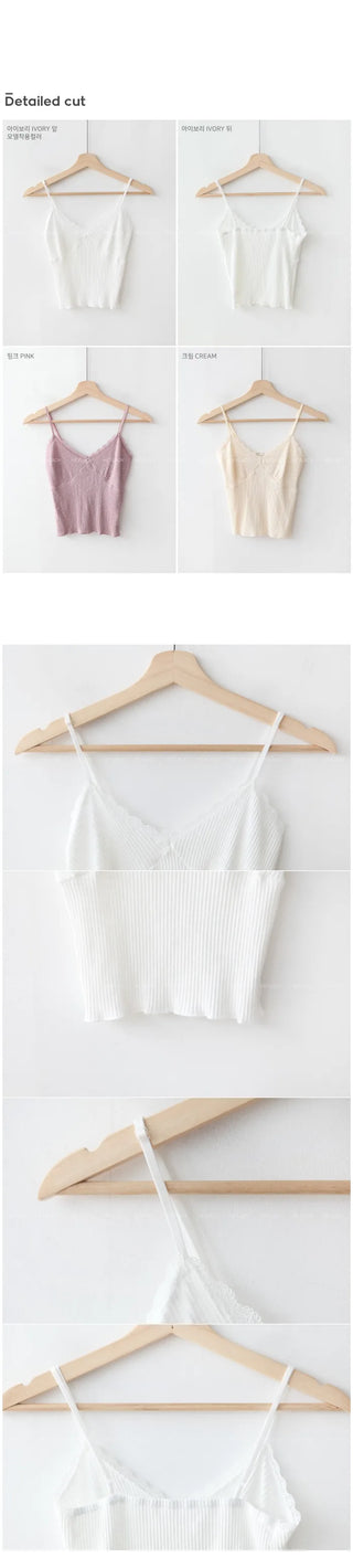 Vintage lace camisole