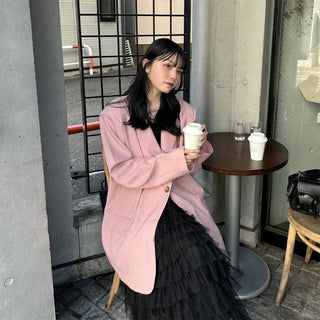 Oversized Solid Jacket