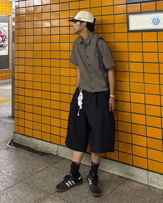 Cropped Check Shirt