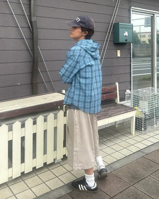 Oversized Banded Bermuda Pants