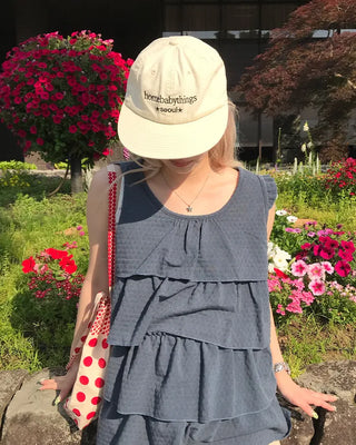 Lettering Camp Cap