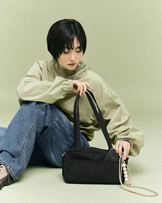 [1st Re-release] (ORIGINAL) Brick Nylon Boston Bag (black)