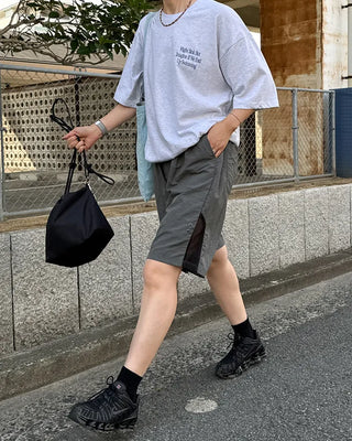 [8th Re-release] (ORIGINAL) Medium Drawstring Shoulder Bag (black)