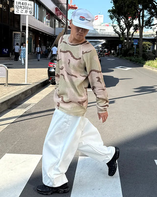 Balloon cotton pants