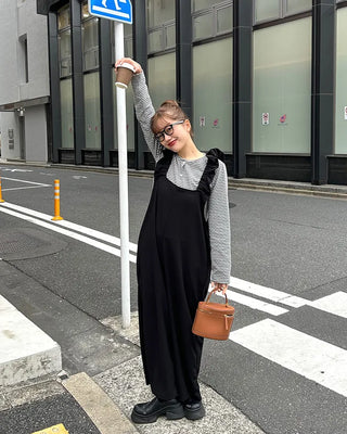 Frill Sleeveless Jumpsuit