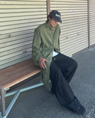 Oversized Long Field Coat