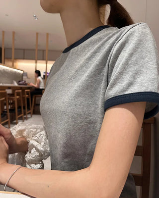 Two-tone ringer T-shirt