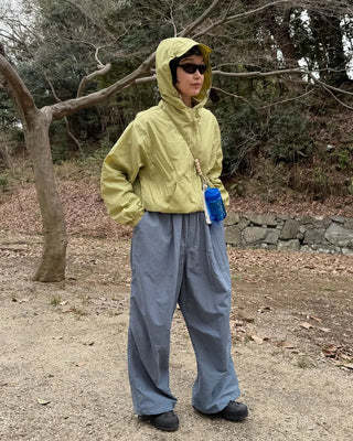Balloon Fit Nylon Pants