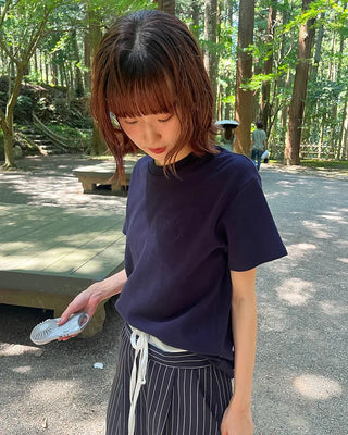 Basic Embroidered Logo T-Shirt