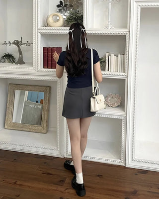 (2pcs) Satin Ribbon Hairpin Set