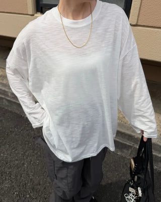 Oversized sheer t-shirt