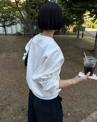 Piping sweatshirt