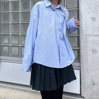 Pleated elastic waist medium skirt