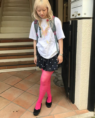 Ribbon flat shoes