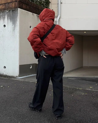Balloon 2-Way Hooded Padded Jumper