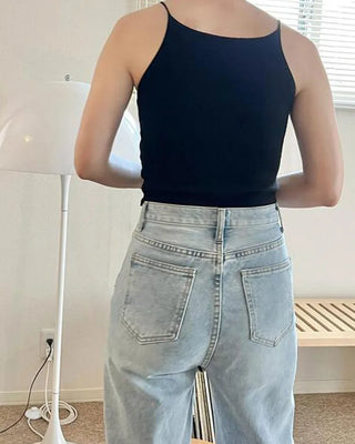 Basic camisole with built-in cups